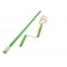 Tyč plast zelená - Ø 18 mm/1400 mm