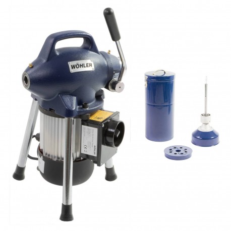 WÖHLER RM 200 - přístroj na čištění potrubí (základní sada)